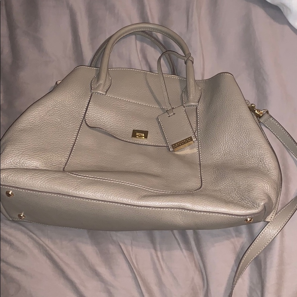 Taupe handbag